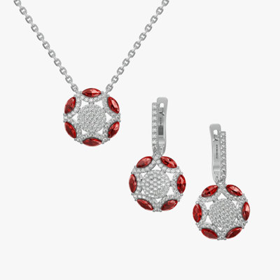 Roma Ruby Jewelry Half Set